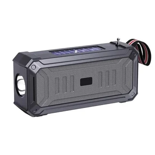 Battery Dual Solar energy Outdoor Camp Wireless Stereo Speaker Portable