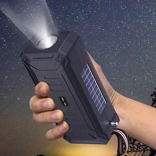 Battery Dual Solar energy Outdoor Camp Wireless Stereo Speaker Portable