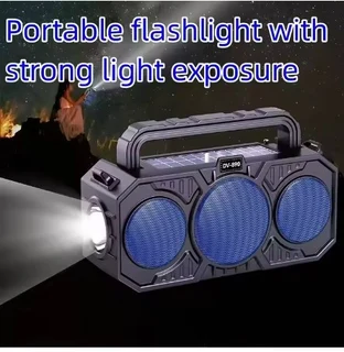 Wireless Dual Solar Bluetooth Speaker Portable