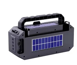 Wireless Dual Solar Bluetooth Speaker Portable