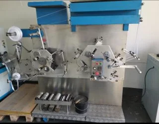 Washcare label printing machine..6 colour