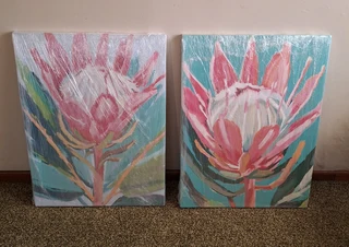 Protea&#39;s Stunning wall art for home and office.A1 SIZE