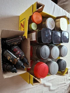 Free Coffee jars and elixir Drops unit