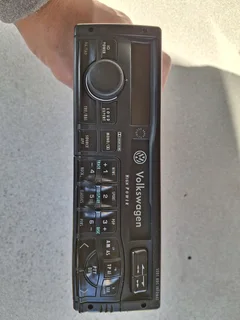 VW OEM car radio and casette player