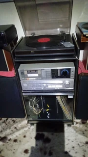 Vintage HIFI with stand