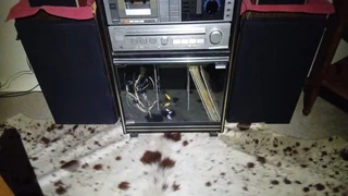 Vintage HIFI with stand