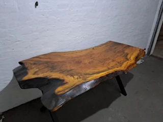 Solid Live Edge Wooden Dining room / Kitchen Table / Kitchen Top / Coffee table.