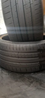 Tyres Two Front Tyres 285 40 22  and Two Rear Tyres 325 35 22 in Good Condition Must Sell Now