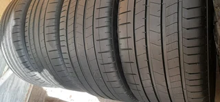 Tyres Two Front Tyres 285 40 22  and Two Rear Tyres 325 35 22 in Good Condition Must Sell Now
