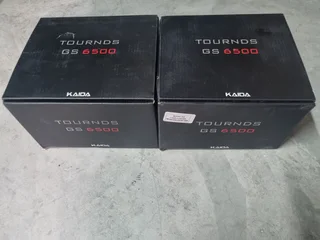 2x Kaida Tournds Gs6500 Reels
