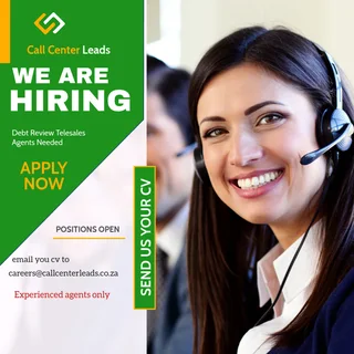 Call Center Agents Wanted for Debt Review In Chatsworth
