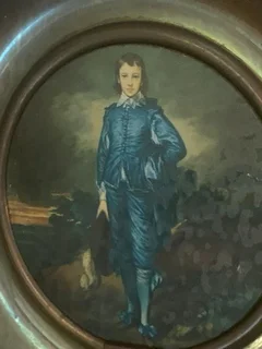 Trafford plaque, part of the “Old Masters Series” Featuring  “The Blue Boy”,