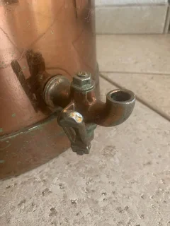 Antique Copper Milk Can