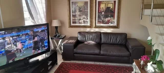 Genuine Leather Couch