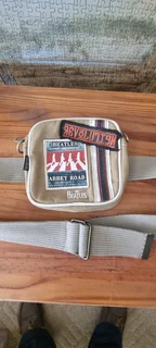 Beatles Abby Rd Moonbag With Canvas Belt Collectors Item