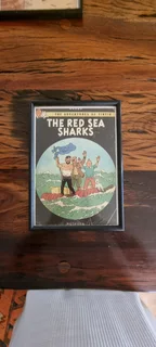 VINTAGE TIN TIN KUIFIE POSTERS FRAMED