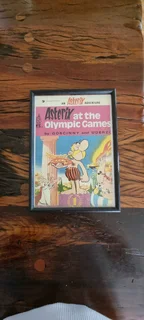 VINTAGE ASTERIX POSTERS FRAMED