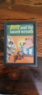 VINTAGE ASTERIX POSTERS FRAMED