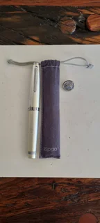 Scares Zippo Pen Plus Zippo Badge