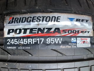 Bridgestone Potenza 245/45/RF17 95W S001 - 10k neg
