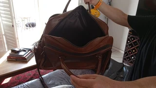 Vintage POLO Argentinian Napa Leather bag