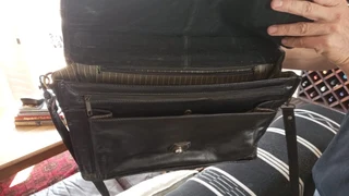 Classic Argentina Buffalo Leather Bag