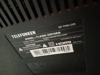 Telefunken 50-inch Tv (not Smart Tv)