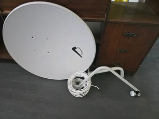 Digital satellite set top box and dish