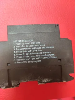 Digital geyser timer switch