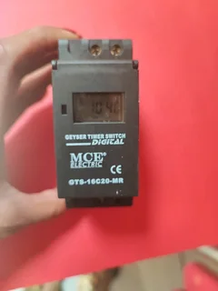 Digital geyser timer switch