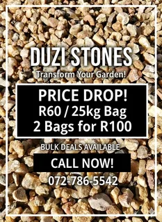 Duzi Stones 25Kg Bags