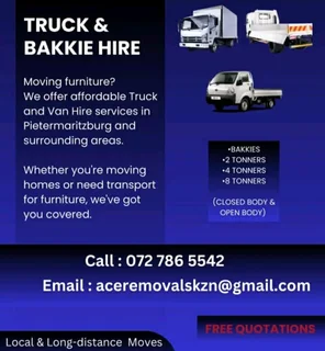 Furniture Removal / Moving Services Pietermaritzburg