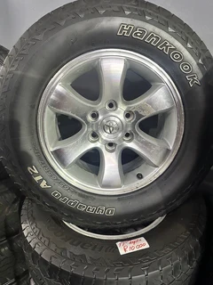 Toyota Prado/fortuner/hi-lux 17" Wheels And Tyres