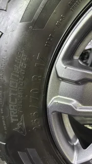 Ford Ranger 17” wheels and tyres