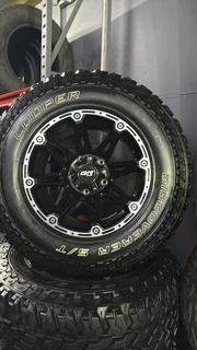 Land Cruiser 17” wheels and tyres