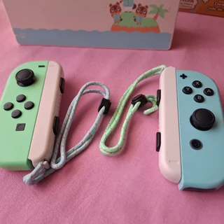 Nintendo Switch Animal Crossing Edition &#43; Pro Controller – Excellent Condition