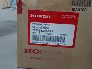 Wiper motor and linkage honda crv