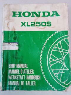 Xl 250 S Manual