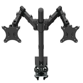 Volkano Steady Duo Series Dual Monitor Desk Mount, VK-4007-BK