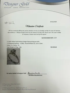 Beautiful 9ct Yellow Gold Cubic Zirconia Cluster Ring