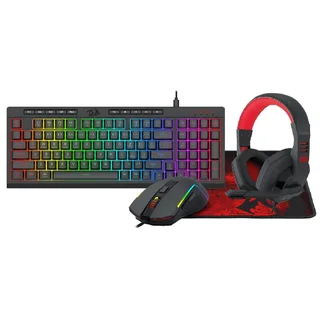 Redragon Gaming Essentials, 4-in-1 RGB Combo, RD-S149