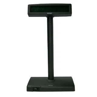 PosiFlex VFD PD2600 Pole Display, RS232 Connection, Black