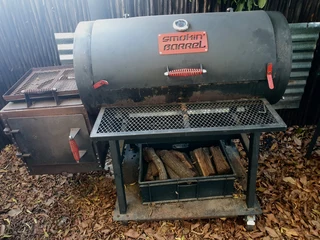Meat Smoker - Reverse Offset