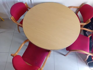 Oak Table and chairs