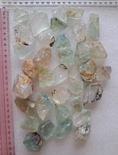34 Pieces of fluorite for R200. Collect in Tulbagh or courier fee is R50