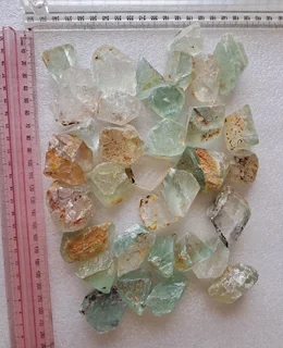 34 Pieces of fluorite for R200. Collect in Tulbagh or courier fee is R50