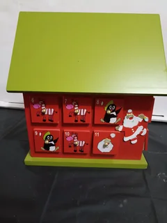 Wooden ADVENT Calendar Figurine (House)