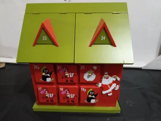 Wooden Advent Calendar Figurine (house)
