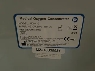 Medical Oxygen Concentrato
