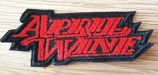 Embroidered april wine fabric patch